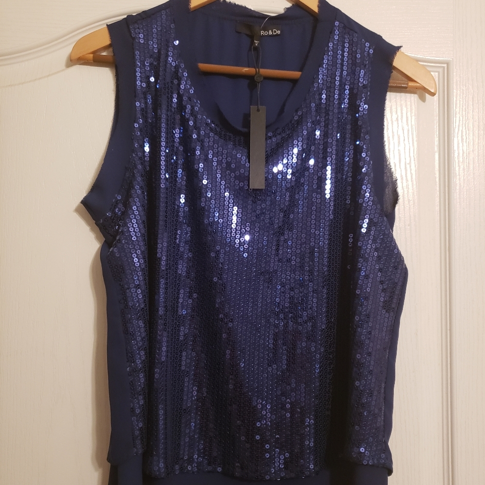 Sequin top
